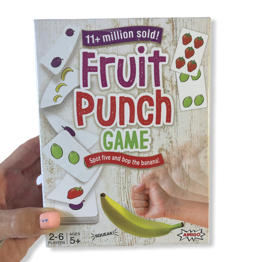 Fruit Punch Board Kids Card Game NEW!